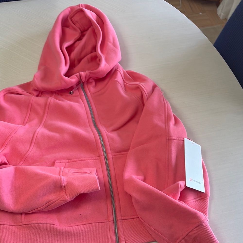 Pink Zip-Up Hoodie